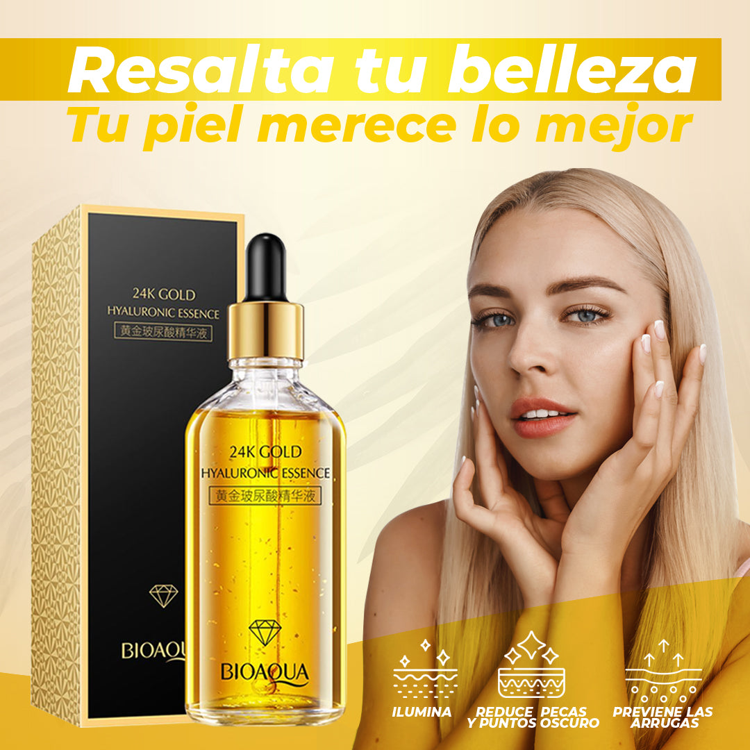 💎 Serum Gold 24k – Con Hojas Reales de Oro 2x1