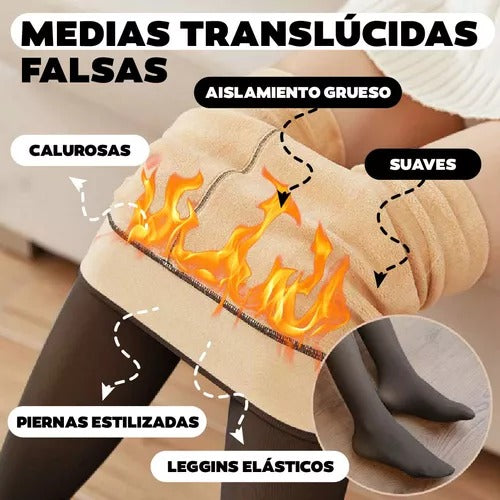 Medias Térmicas Translúcidas - Pague 1 y reciba 2