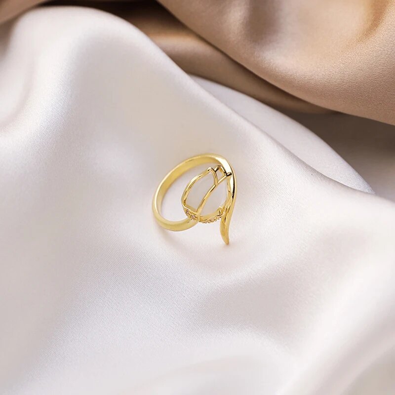 ANILLO TULIPÁN + Caja REGALO