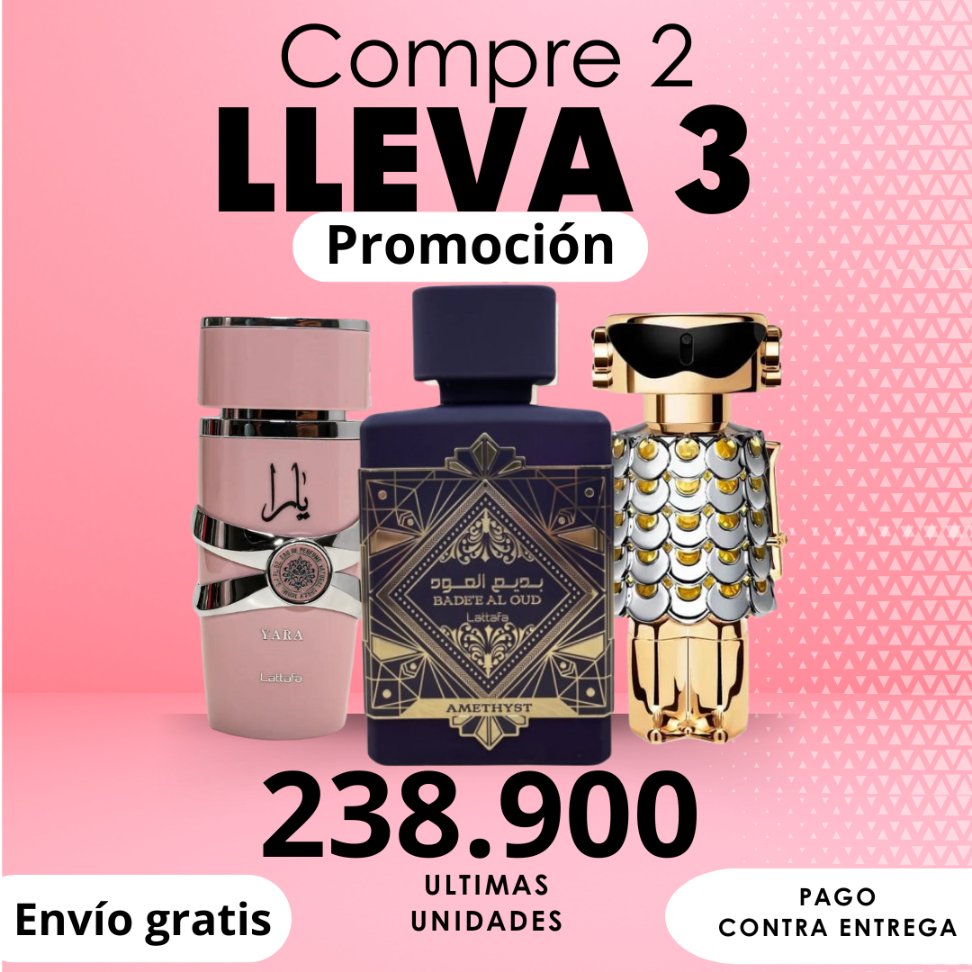 COMBO ARABE MUJER (YARA + AMETHYST + FAME)