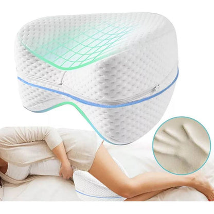 Almohada ortopédica correctora para piernas y cuello ☁️
