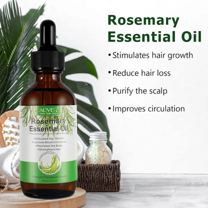 Aceite Esencial De Romero Para El Crecimiento Del Cabello 2x1 ✨